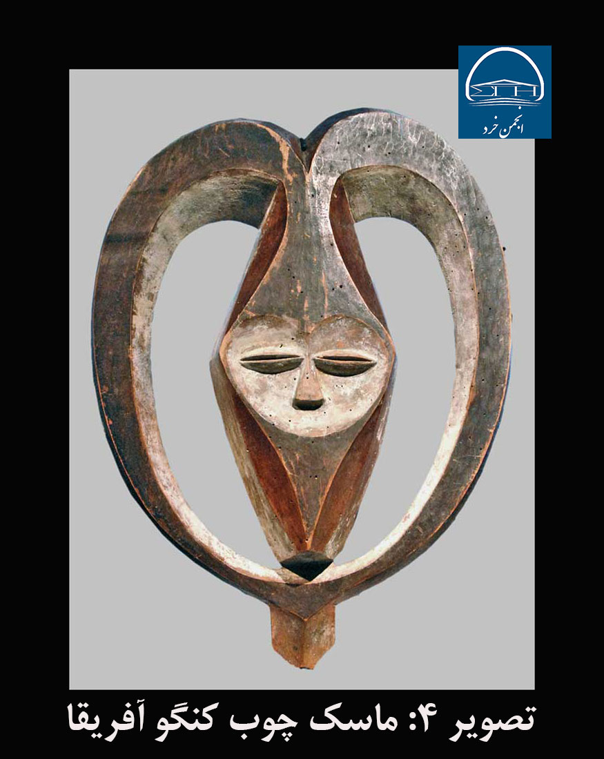 ماسک چوب کنگو آفریقا